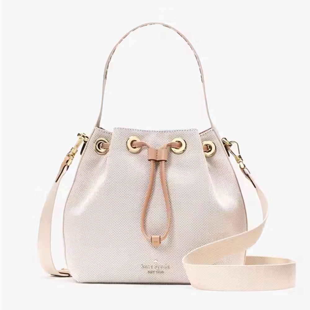 Kate Spade Kip canvas bucket bag
